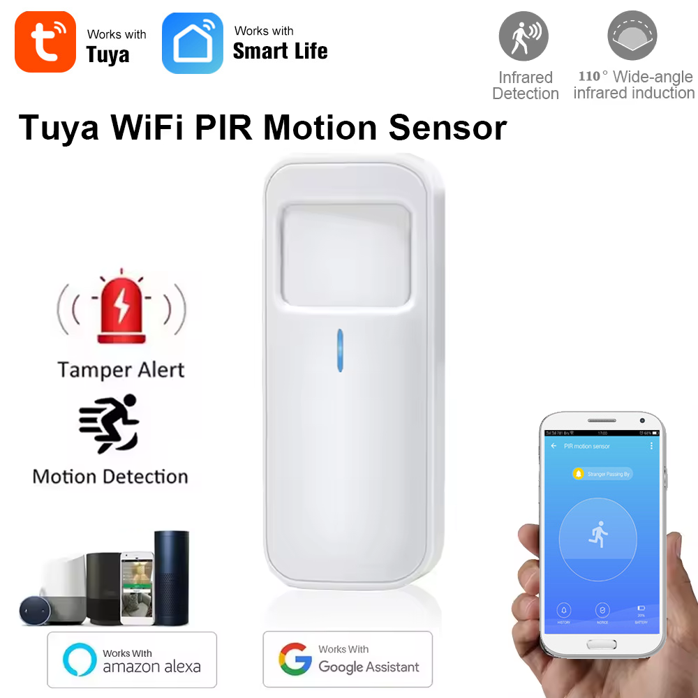 Pir Motion Sensor - Tuya WiFi Human Presence Detector Smart