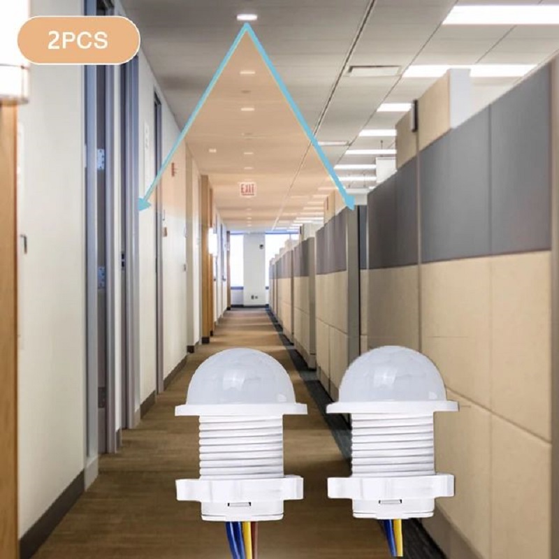 Pir Motion Sensor - 2PCS Smart PIR Sensor Detector Switch