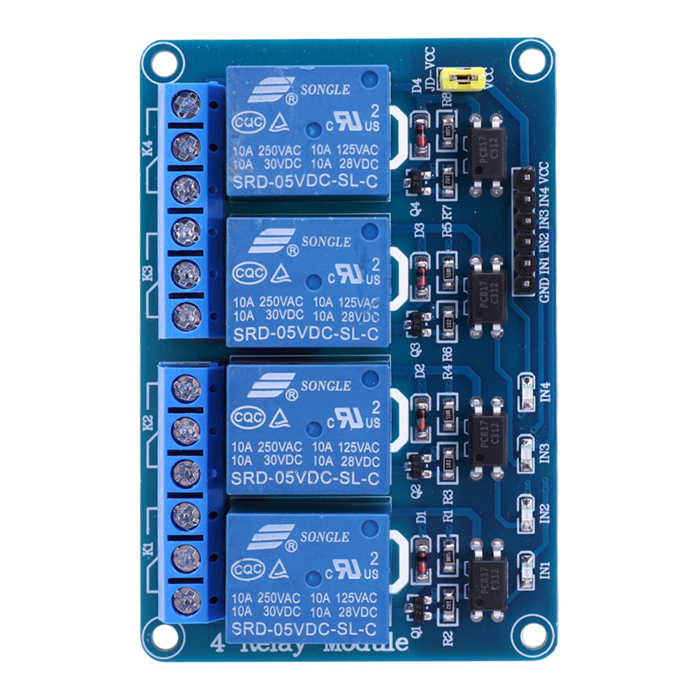 5V 12V 4 Channel Relay Board w - Relay Module 4 Channel review and price