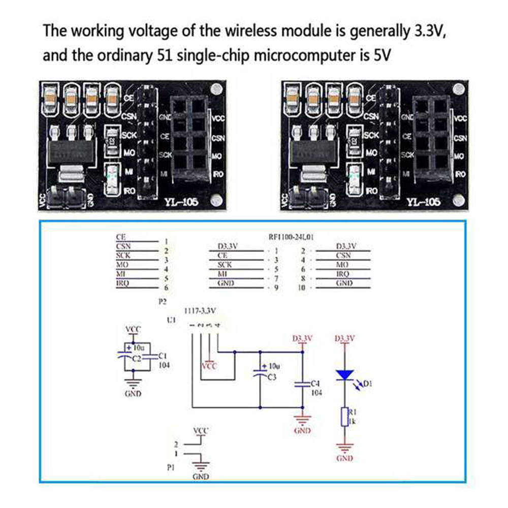 ABAN 5Pcs NRF24L01 Wireless Ad - Nrf24L01 review and price