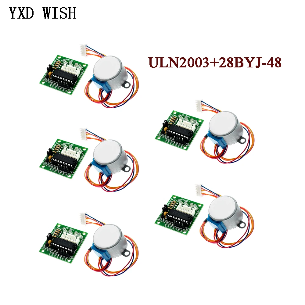 5pcs ULN2003 28BYJ-48 5V 12V R - Stepper Motor 28Byj review and price