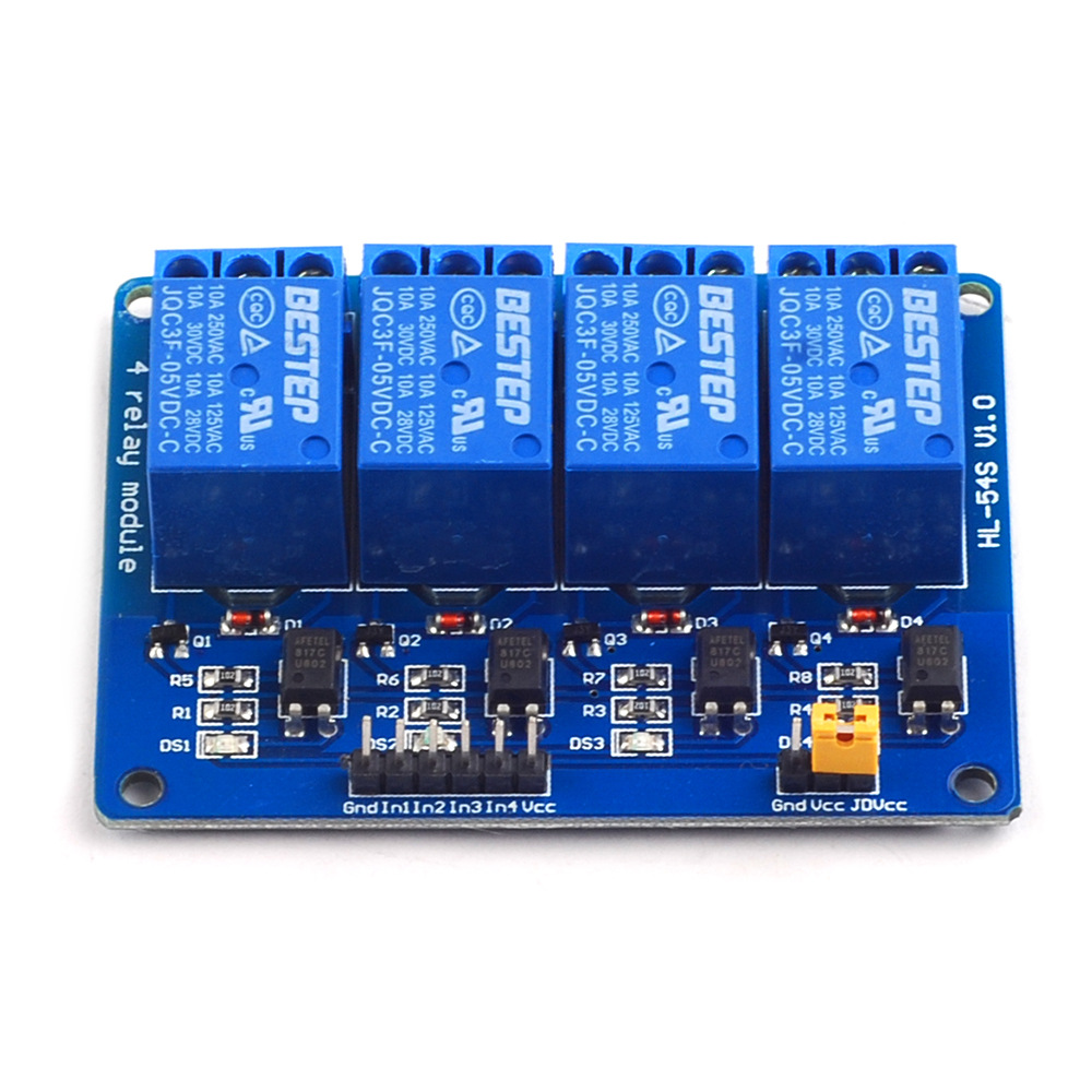 5V 4 Channel Relay Module 4-ch - Relay Module 4 Channel review and price