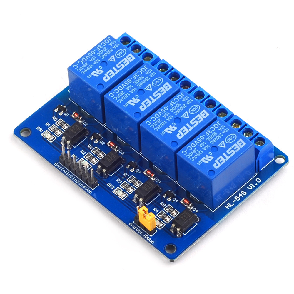 5V 4 Channel Relay Module 4-ch - Relay Module 4 Channel review and price