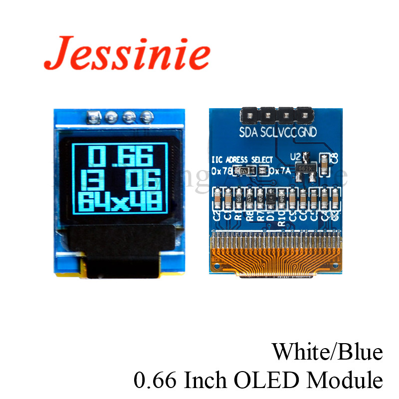 0.66 inch OLED LCD Dispaly Mod - Ssd1306 review and price