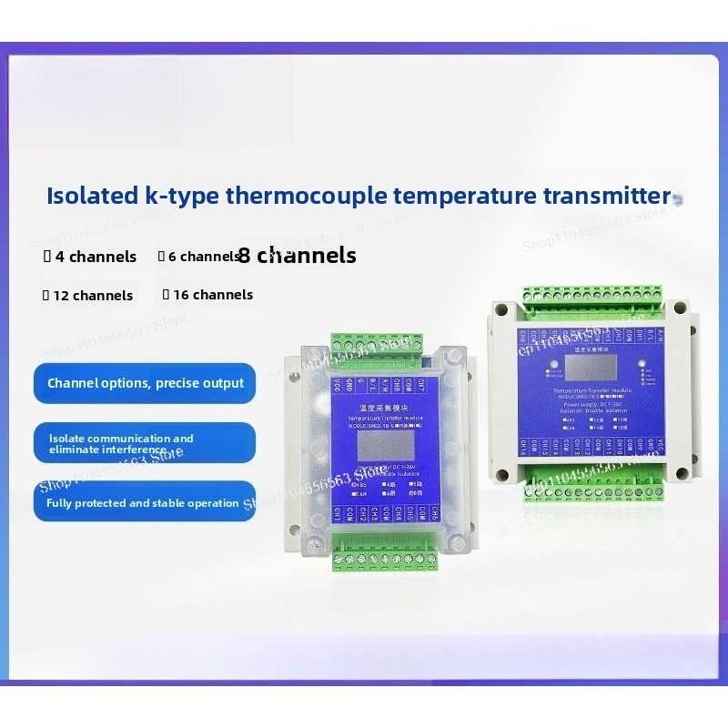 Multi-Channel PT100 & Type K T - Thermocouple Module K Type review and price