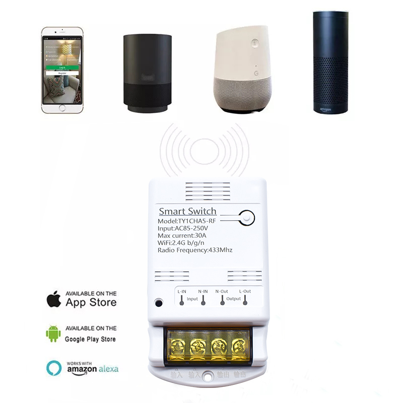 Wifi 30A Relay Module 85-250V  - Ir Remote Module review and price
