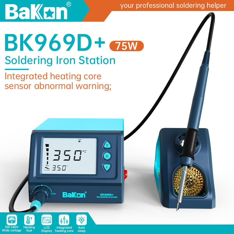 Bakon 75W BK969D+ Soldering St - Soldering Iron Temperature Probe review and price