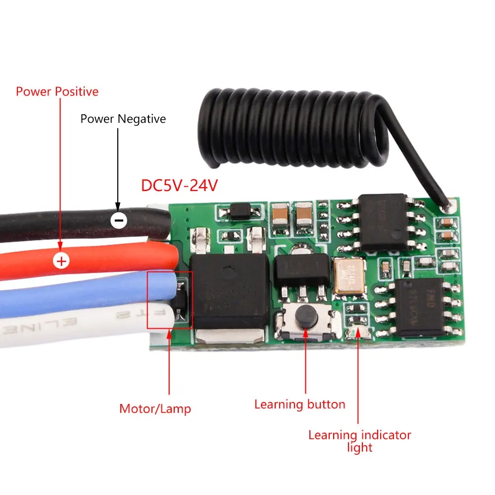DC 3.7V-24V 433MHz Mini Wirele - Ir Remote Module review and price