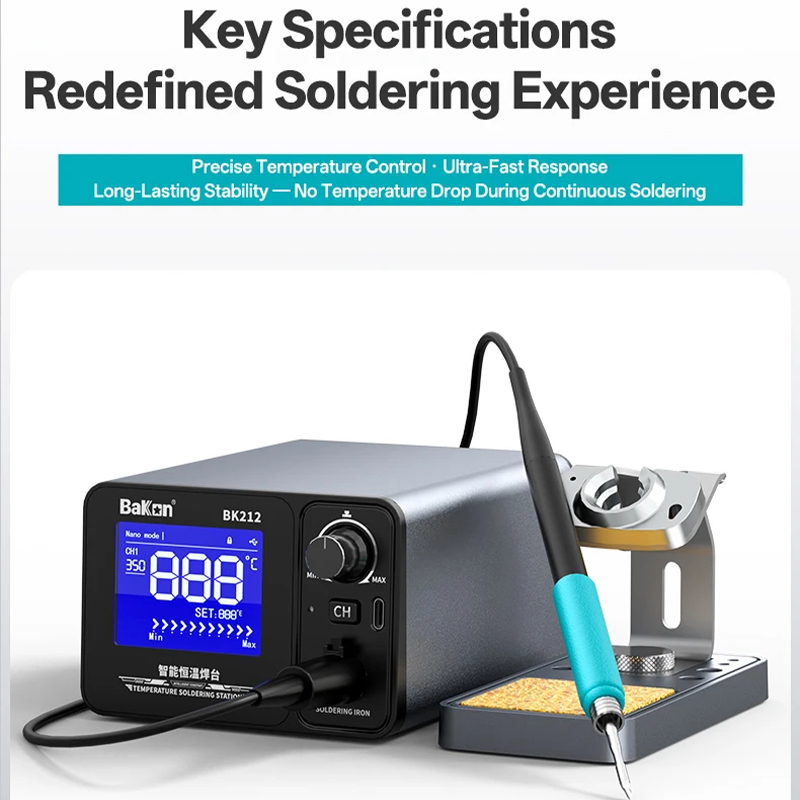 Bakon BK212 Smart Soldering St - Soldering Iron Temperature Probe review and price