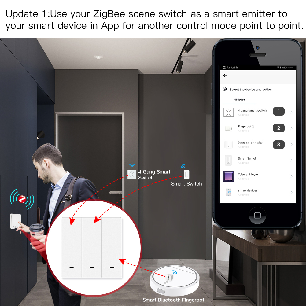 MOES Tuya ZigBee Scene Switch  - Relay Module 1 Channel review and price