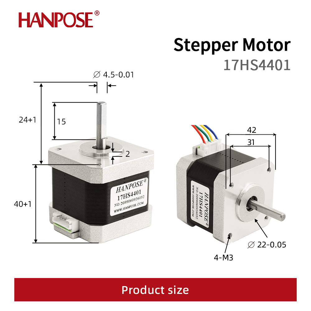 HANPOSE Nema17 Stepper Motor,  - Stepper Motor 28Byj review and price