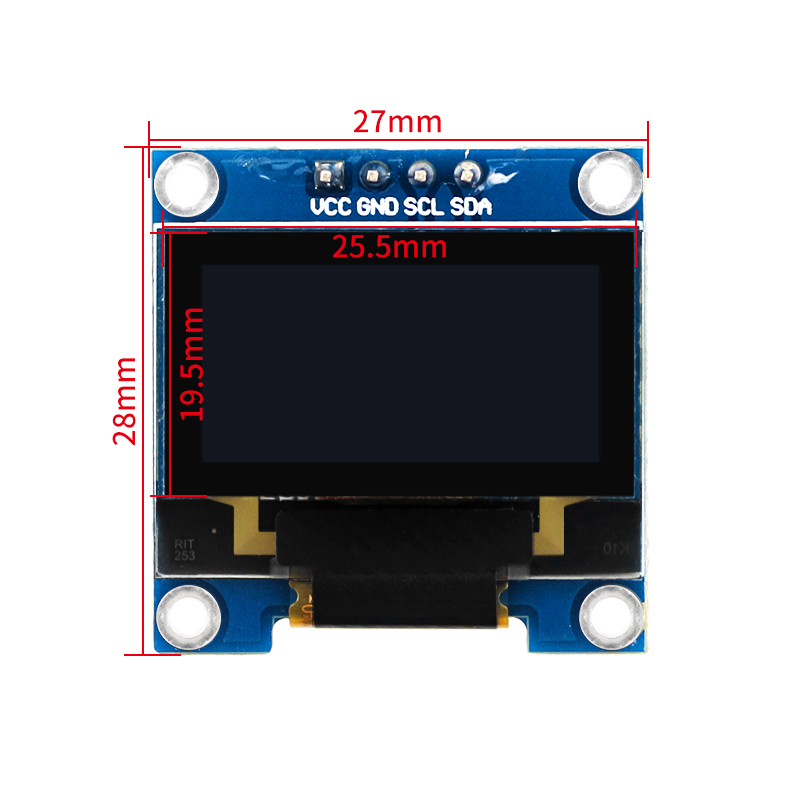 0.96 Inch OLED SSD1306 I2C IIC - Ssd1306 review and price