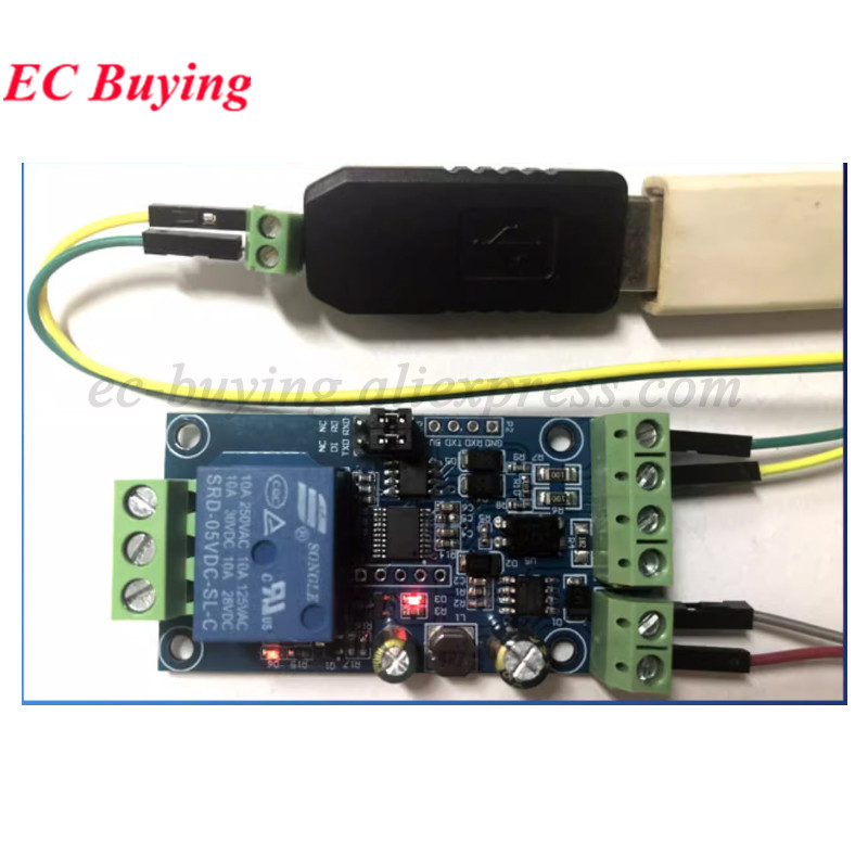 Modbus RTU Relay Module 1 2 4  - Relay Module 4 Channel review and price