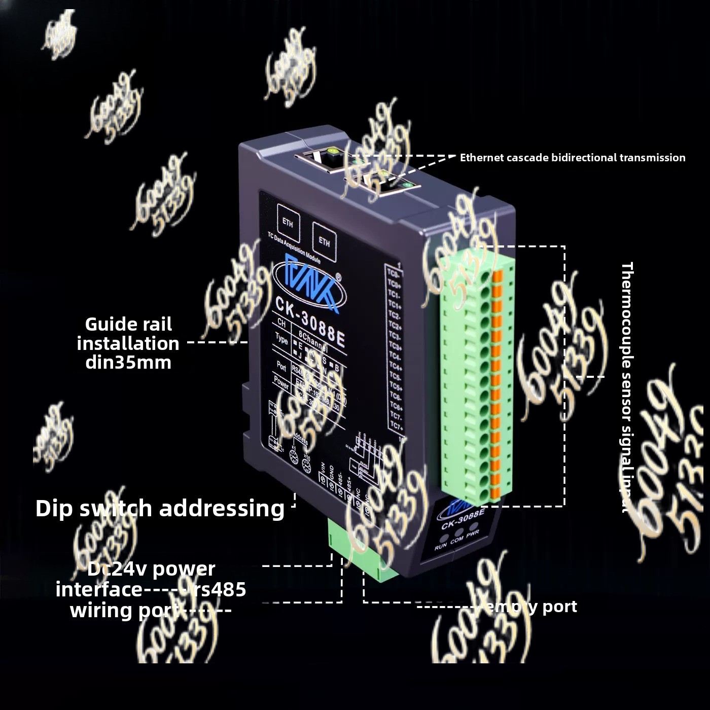 apply to 8CH Fully Isolated K- - Thermocouple Module K Type review and price