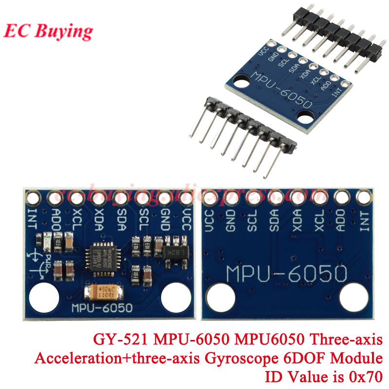 1-10Pcs GY-521 MPU-6050 MPU605 - Mpu6050 review and price
