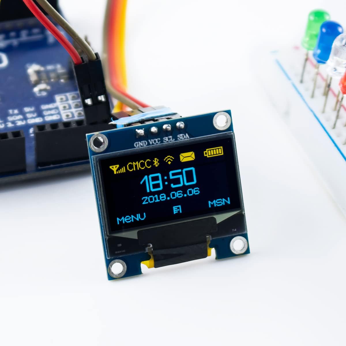 5 Pcs 0.96 Inch OLED I2C IIC D - Ssd1306 review and price