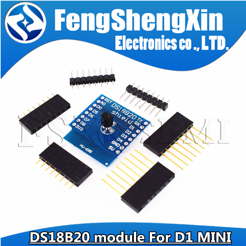 DS18B20 module For D1 MINI WIF - Ds18B20 review and price