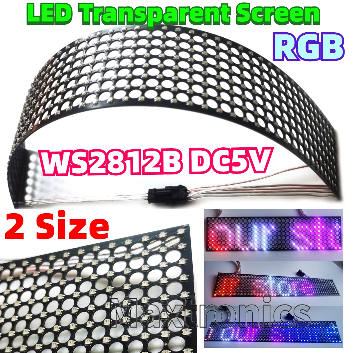 WS2812B LED Transparent Screen - Ws2812B review and price