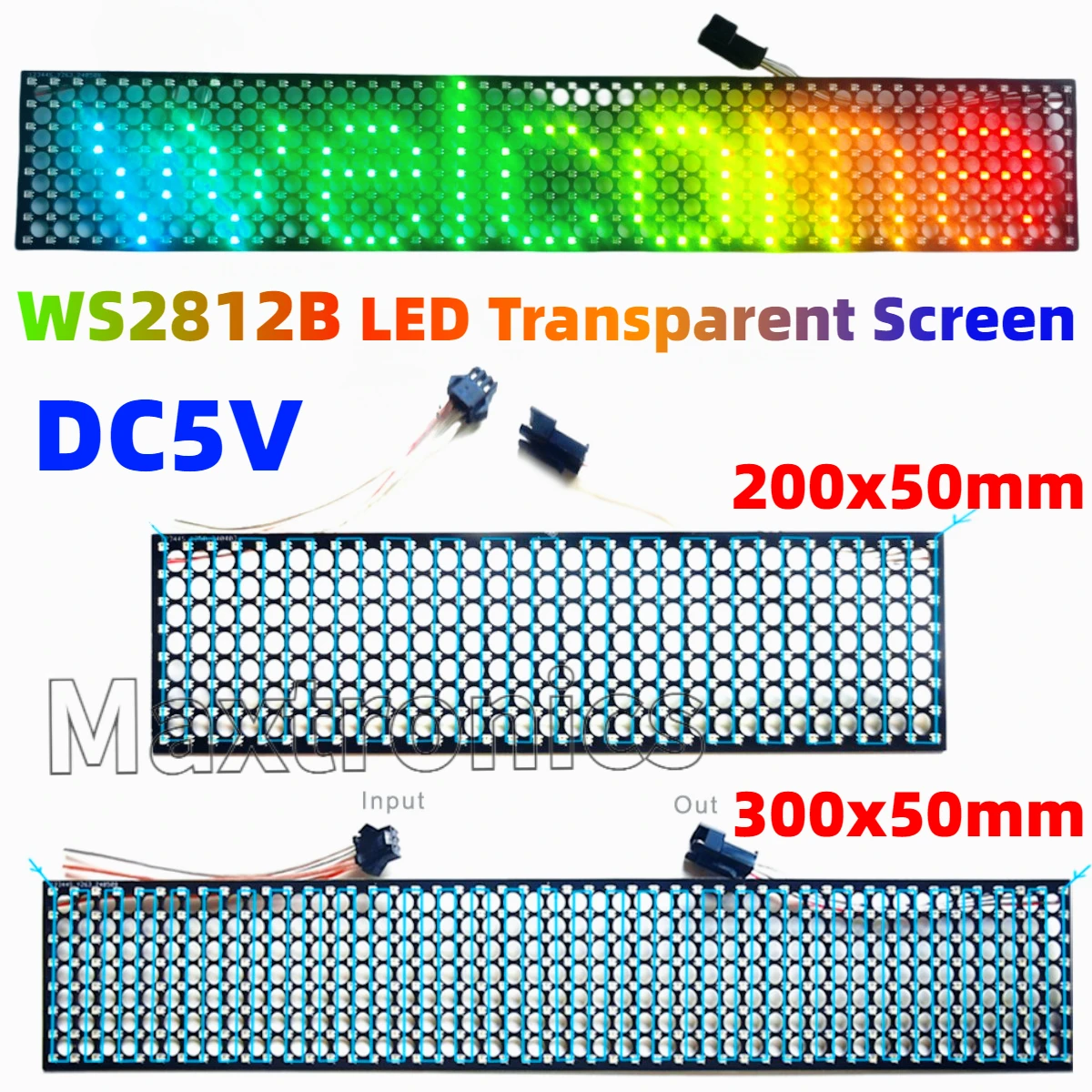 WS2812B LED Transparent Screen - Ws2812B review and price