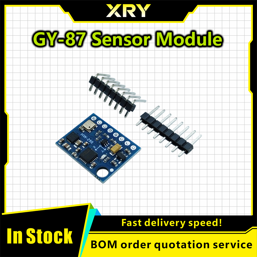 XRY GY-87 10DOF IMU Sensor Mod - Mpu6050 review and price