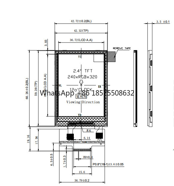 Industrial 2.4-inch TFTLCD tou - Ili9341 review and price