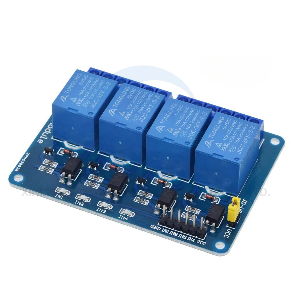 5/12V 1/2/4/6/8 Channel Relay  - Relay Module 4 Channel review and price