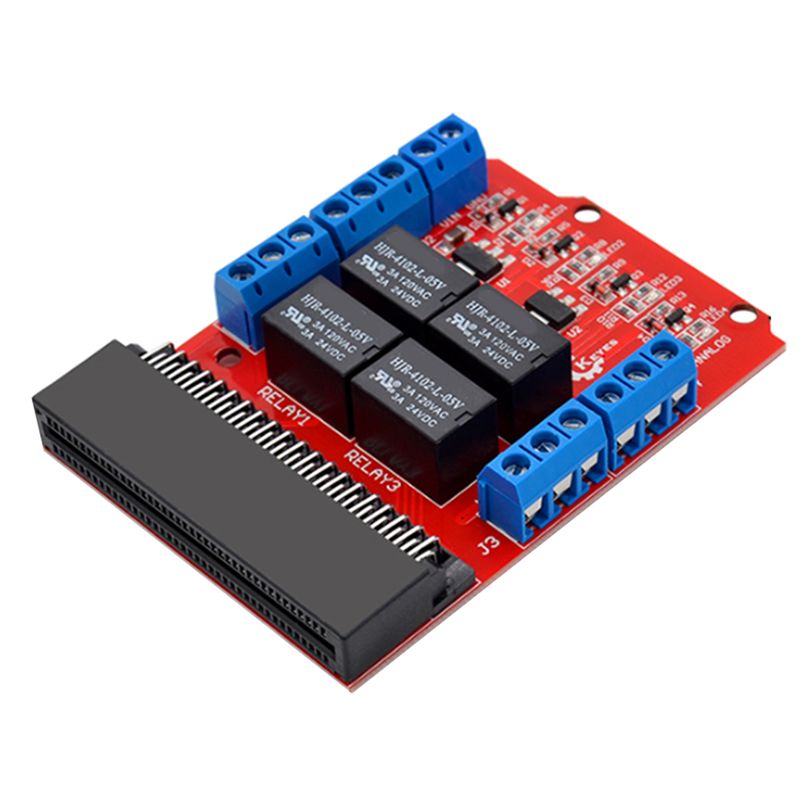 A64I Microbit 4 Channel Relay  - Relay Module 4 Channel review and price