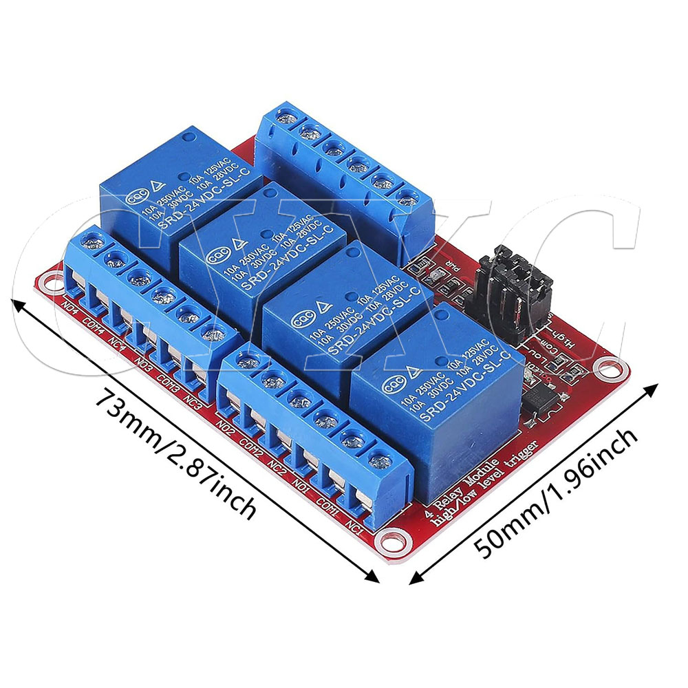 4 Channel 5V 12V 24V Relay Mod - Relay Module 4 Channel review and price