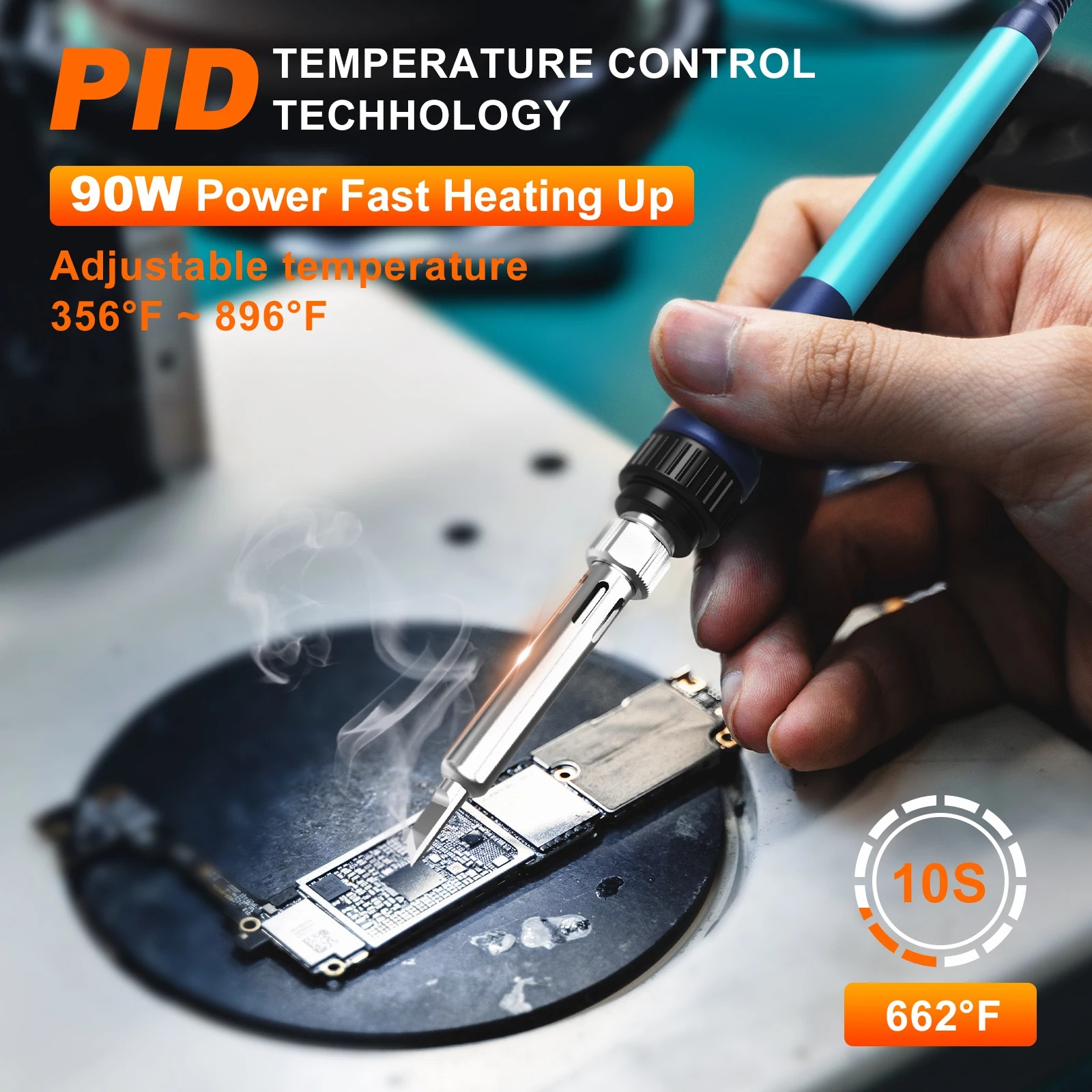 Bakon BK969 90W Soldering Stat - Soldering Iron Temperature Probe review and price