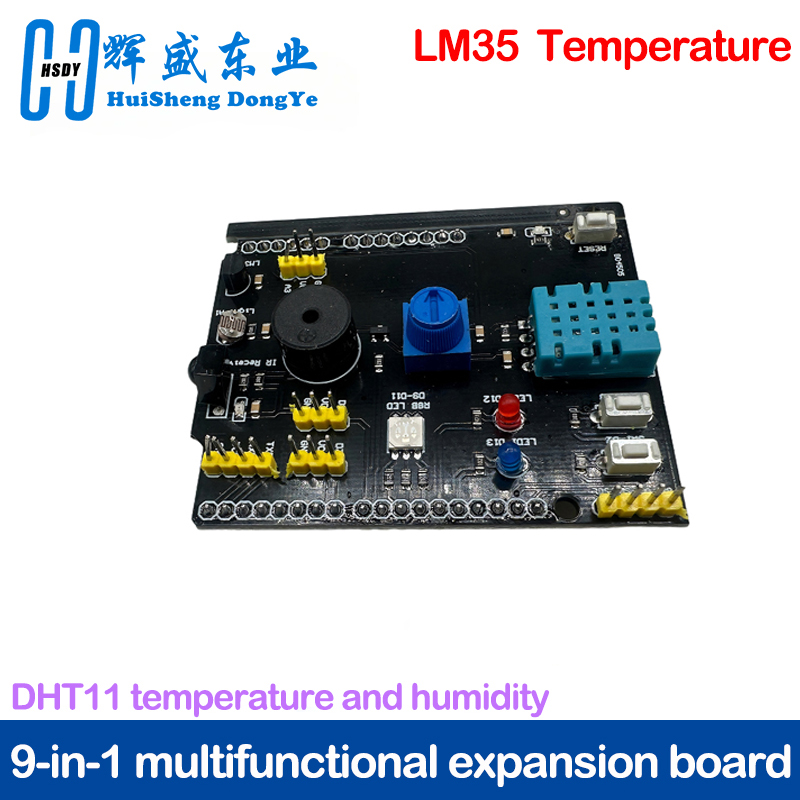 9 in 1 sensor board Multifunct - Dht11 review and price