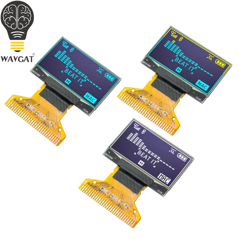 WAVGAT 0.96 inch White Blue Ye - Ssd1306 review and price
