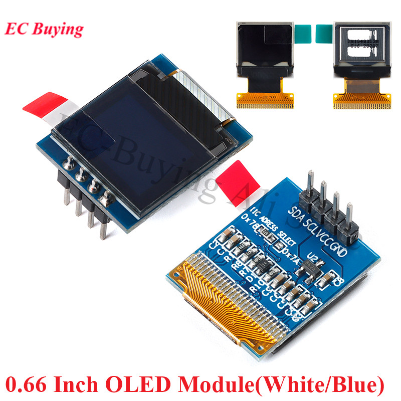 0.66 inch OLED LCD Dispaly Mod - Ssd1306 review and price