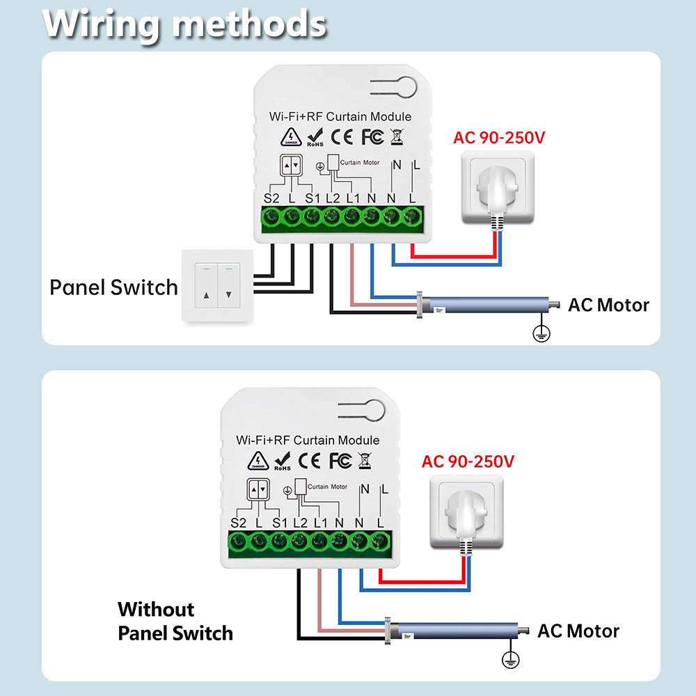 Tuya WiFi Smart Curtain Switch - Ir Remote Module review and price