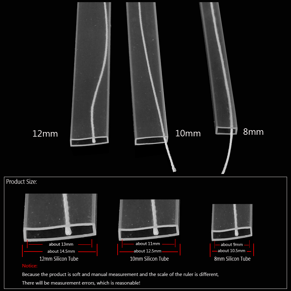8mm 10mm 12mm Transparent Sili - Ws2812B review and price