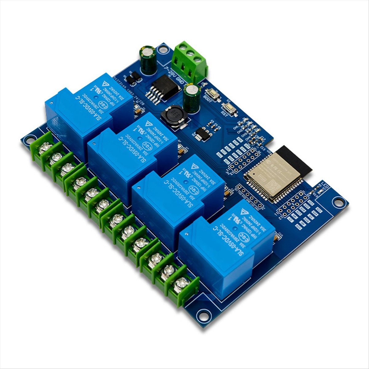 HDL 4 Channel Relay Module 30A - Relay Module 4 Channel review and price