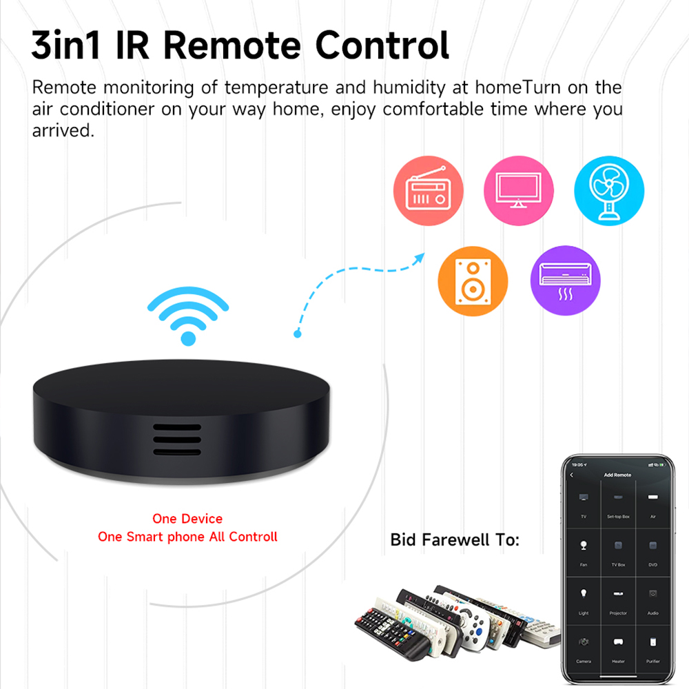 Tuya WiFi 3-in-1 IR Remote wit - Ir Remote Module review and price