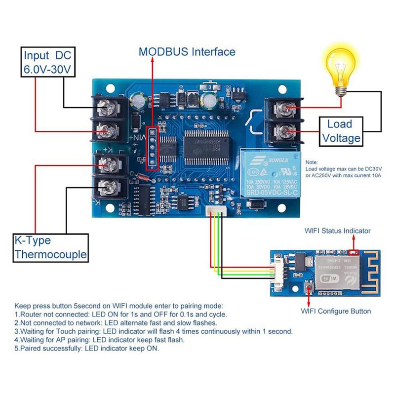 DT17 2X 12V DC Digital Tempera - Thermocouple Module K Type review and price
