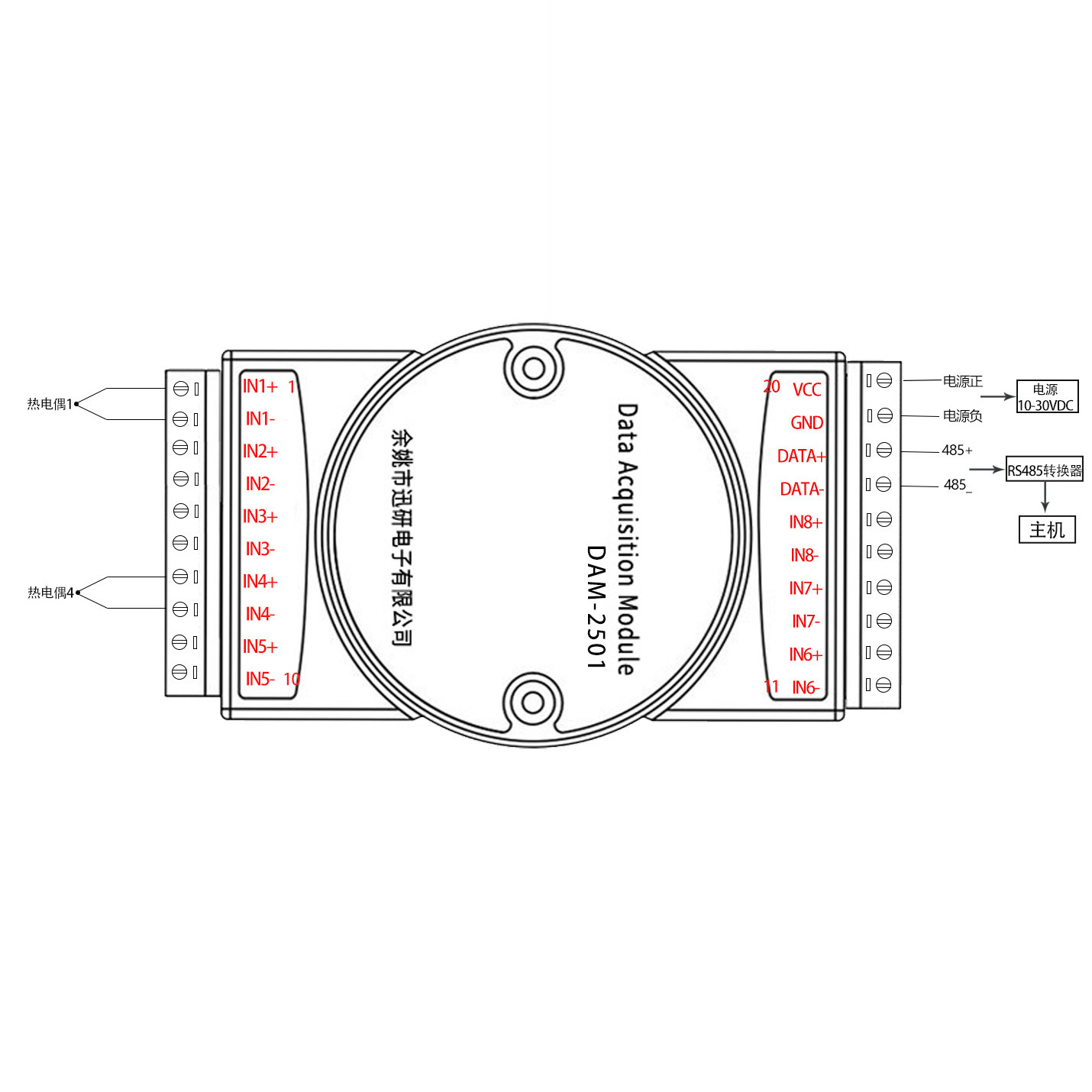 4/8-channel K-type Thermocoupl - Thermocouple Module K Type review and price