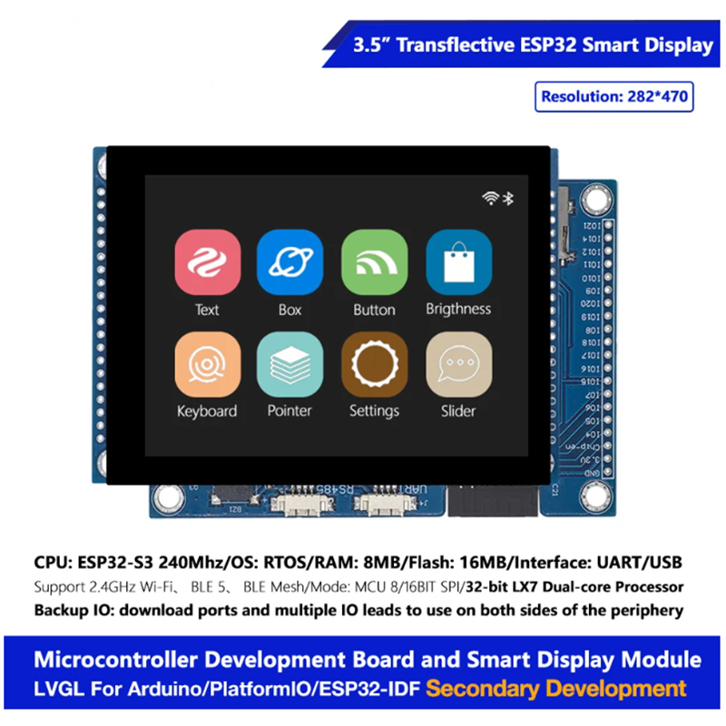 3.5 Inch Transflective TFT LCD - Ssd1306 review and price